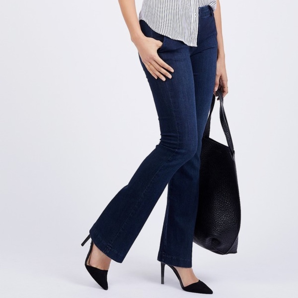 J Brand Mid Rise Bootcut Jean